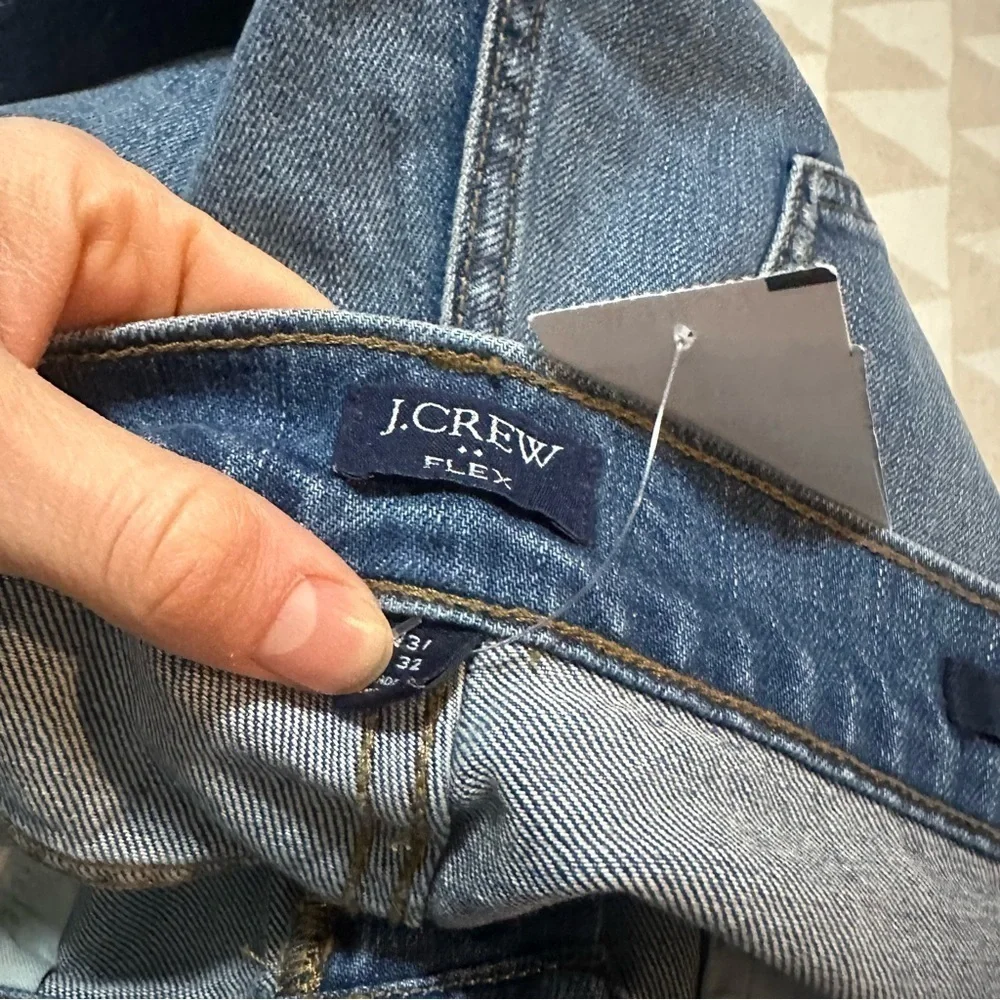 J crew slim fit jean vintage flex montauk wash